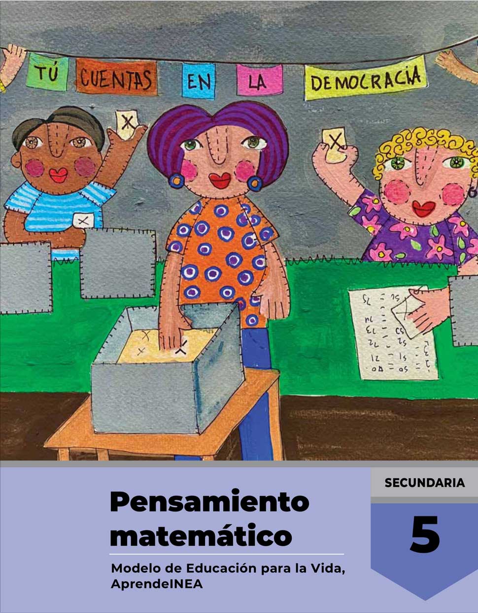 portada del Módulo Pensamiento matemático 5.