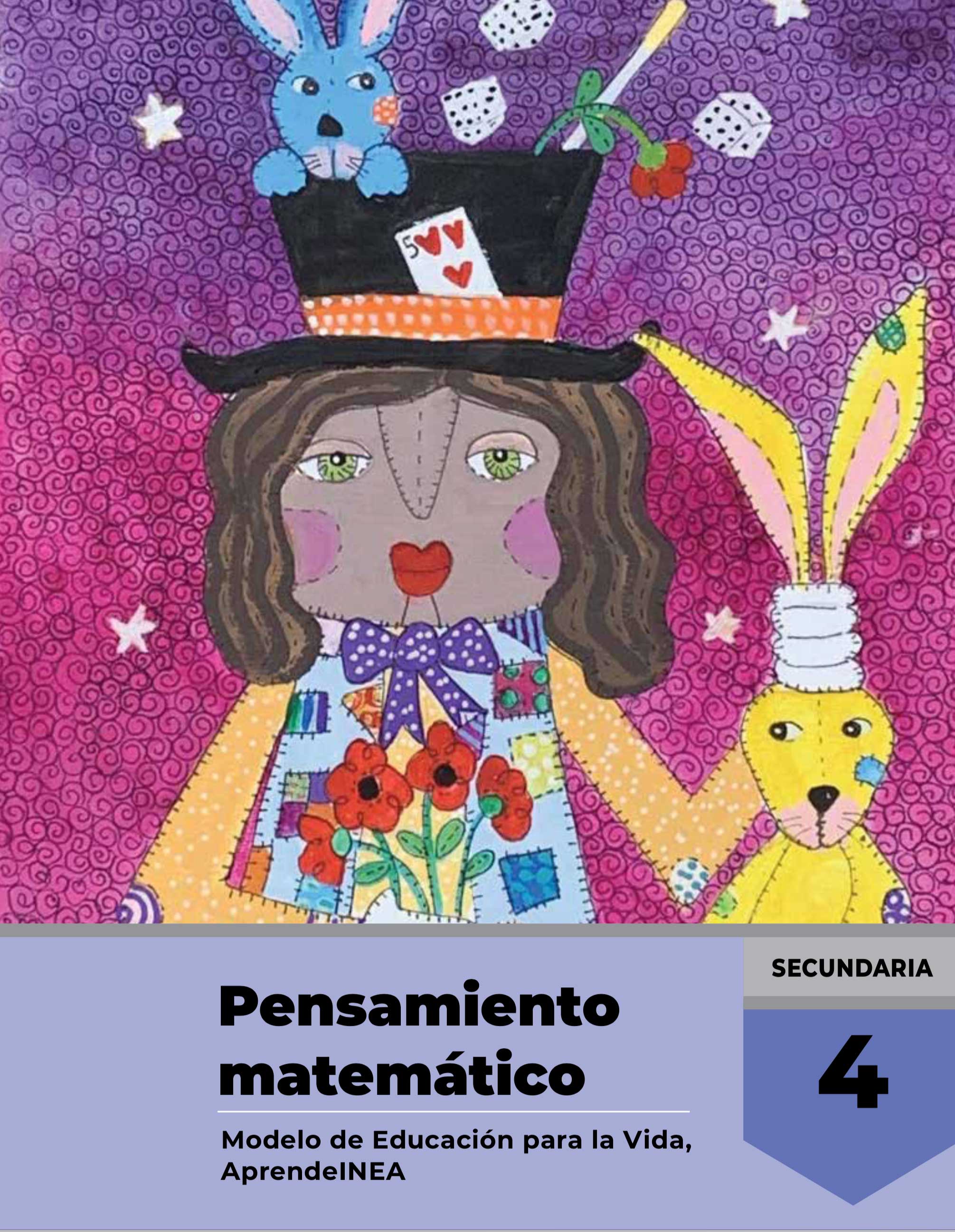 portada del Módulo Pensamiento matemático 4.